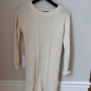 Gap Girls Sweater Dress Ivory size XL (12)